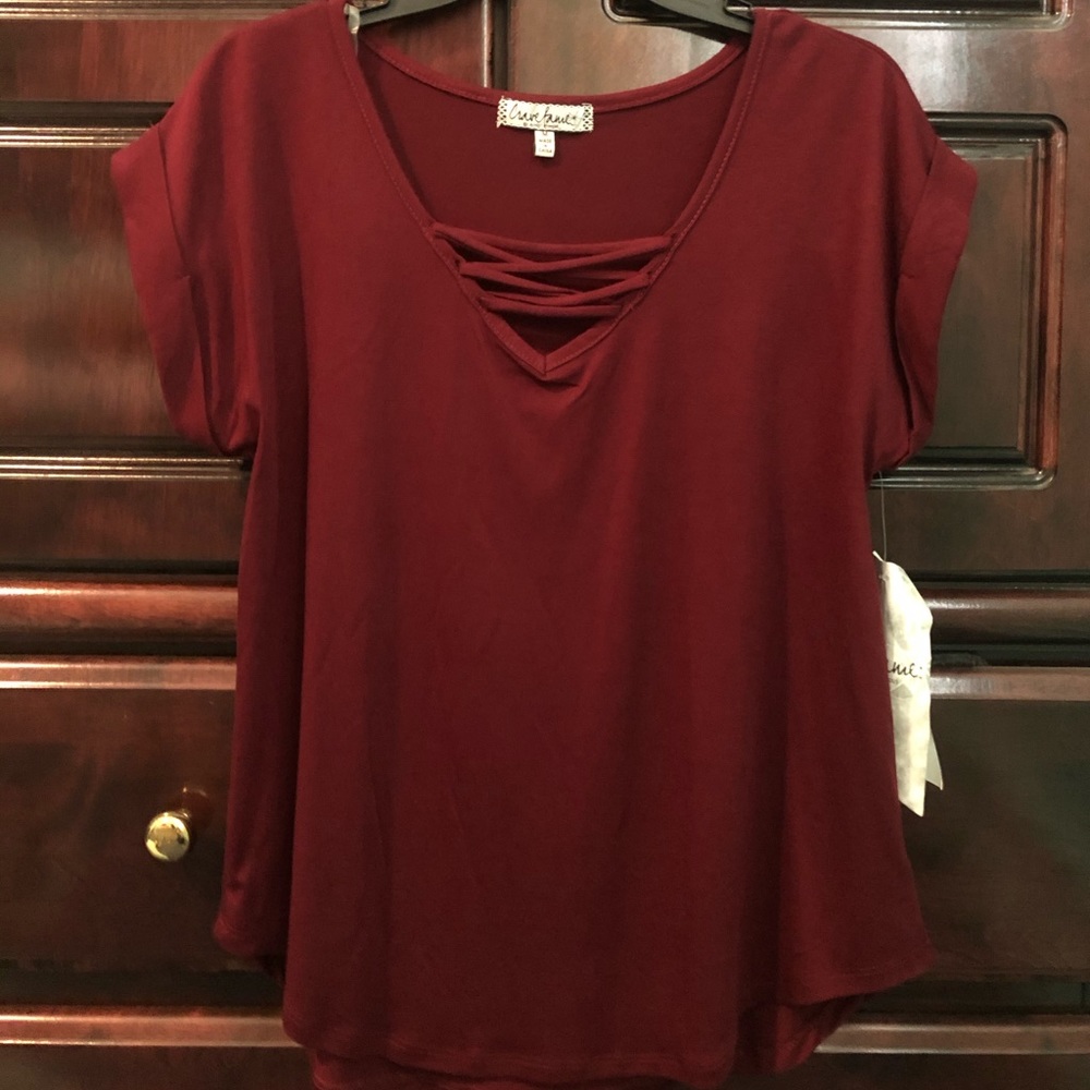 Maroon Shirt
